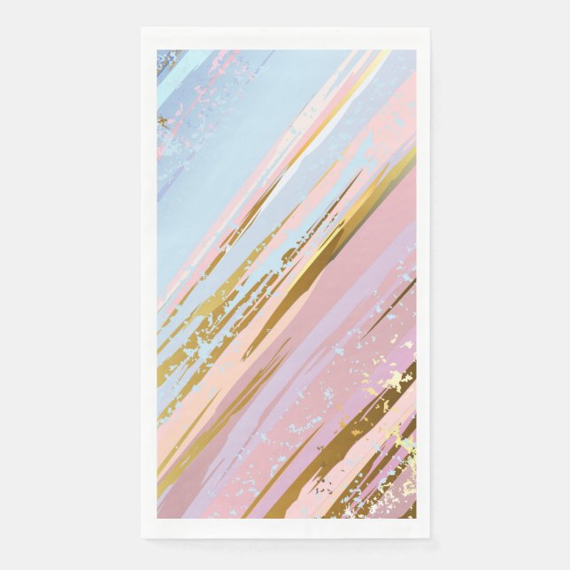 Textured Pink Background Serviette (Vorderseite)