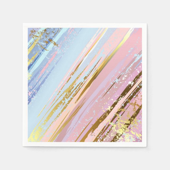 Textured Pink Background Serviette (Vorderseite)