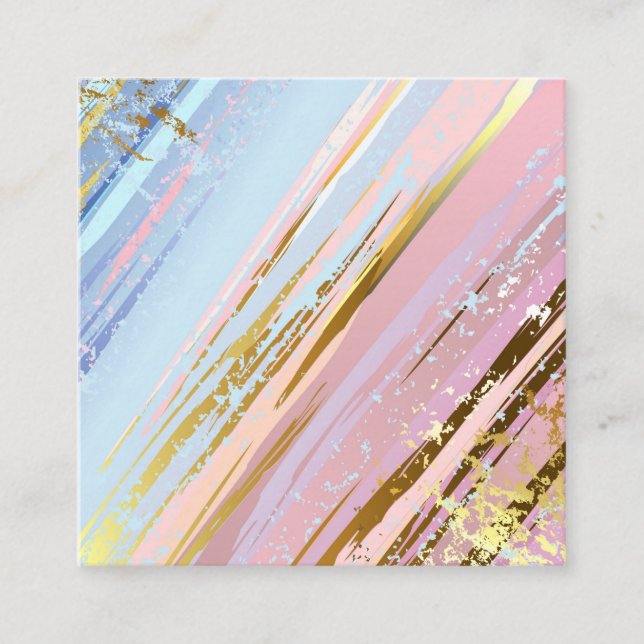 Textured Pink Background Treuekarte (Vorderseite)