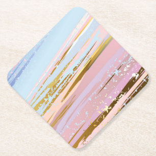 Textured Pink Background Untersetzer