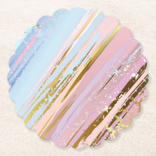 Textured Pink Background Untersetzer