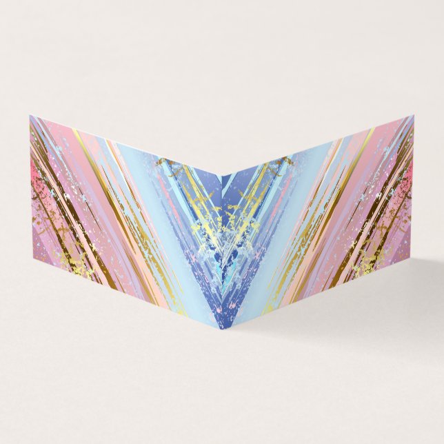 Textured Pink Background Visitenkarten (Vorderseite)