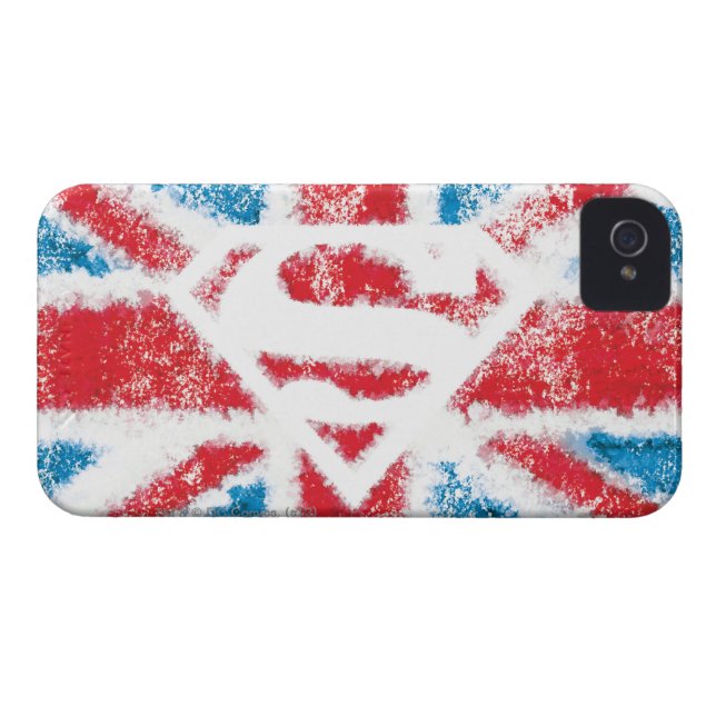 Textured S-Shield Over Flag Case-Mate iPhone Hülle (Rückseite Horizontal)