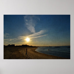 Textured Sunset von Shirley Taylor Poster