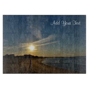 Textured Sunset von Shirley Taylor Schneidebrett