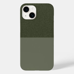 Textured Top Moss Green iPhone 14 Case - Anpassen