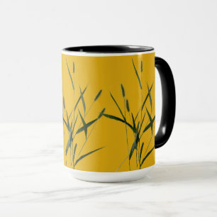 Texturelle Schätze des Sommers auf einer Tasse - A