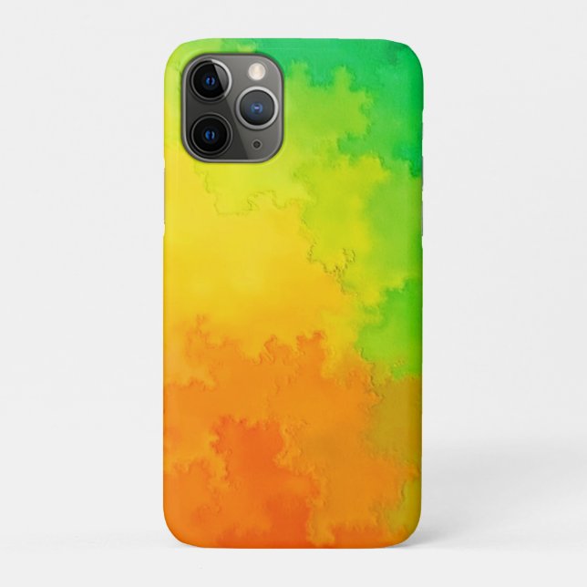 Texturfarbenmischung Case-Mate iPhone Hülle (Rückseite)