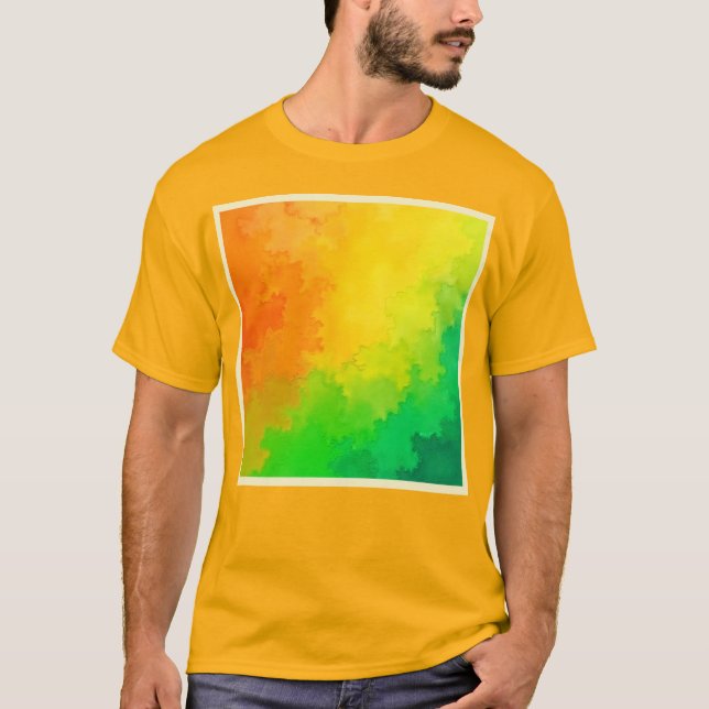 Texturfarbenmischung T-Shirt (Vorderseite)