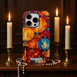 Texturgitter iPhone 16 Pro Hülle