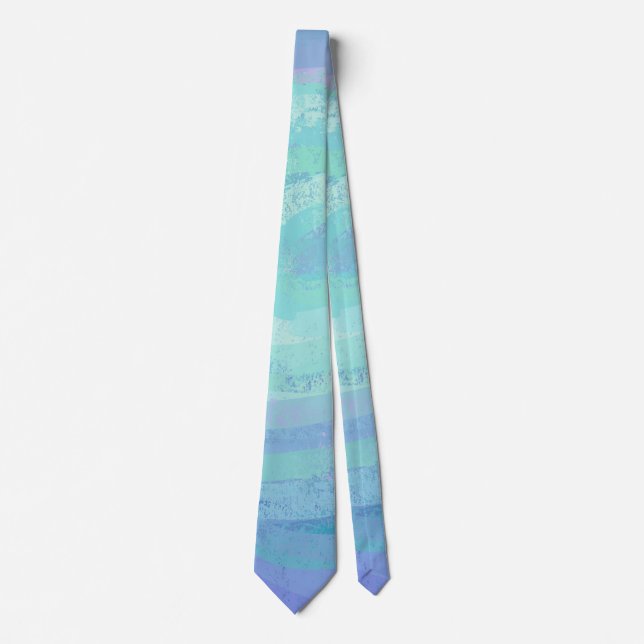 Texturglas Blau Krawatte (Vorderseite)