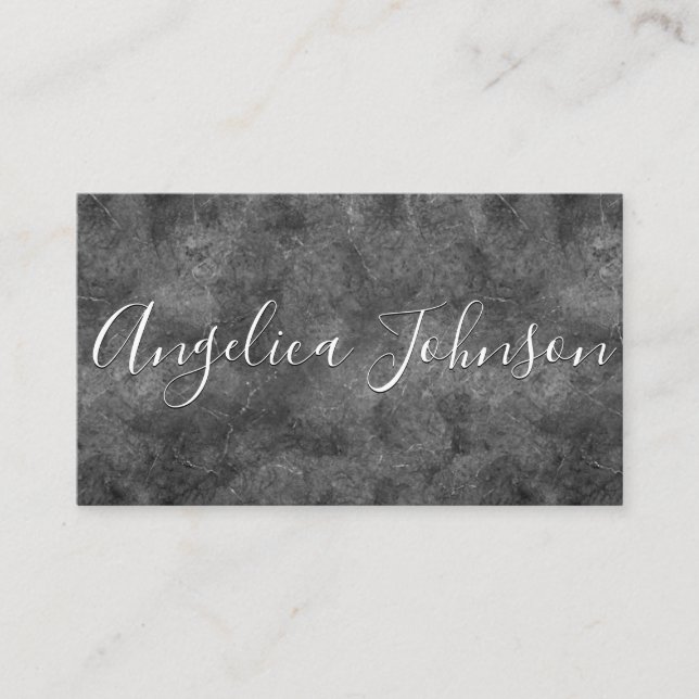 Texturgrau Visitenkarte (Vorderseite)