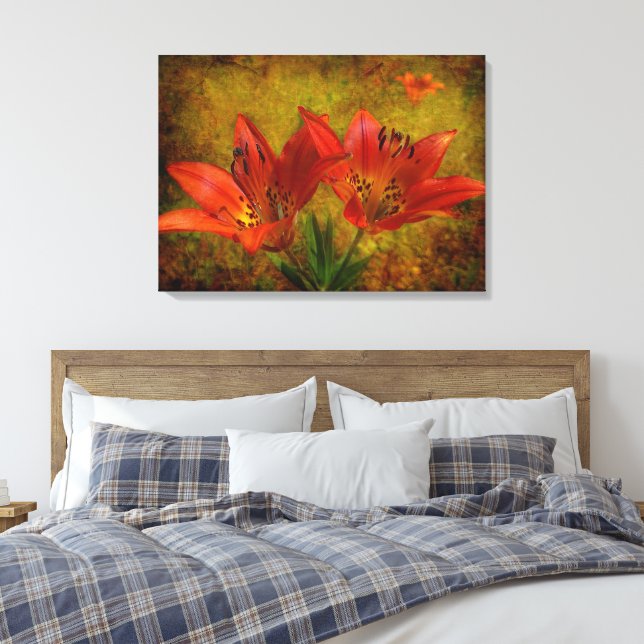 Texturicon Leinwanddruck (Insitu (Schlafzimmer))