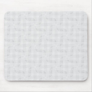 Texturiert massiv weiß. mousepad