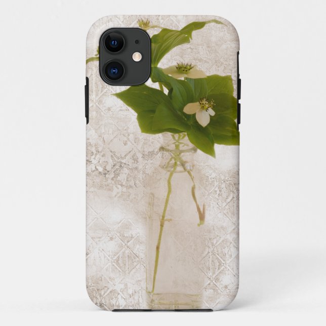 Texturierte Dogwood Bunch Berry Case-Mate iPhone Hülle (Rückseite)