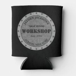 Texturierte Effekte Shop Werkstatt Shed kann kühle Dosenkühler