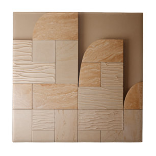 Texturierte Fliesen - Naturstein und Holz Inspirie