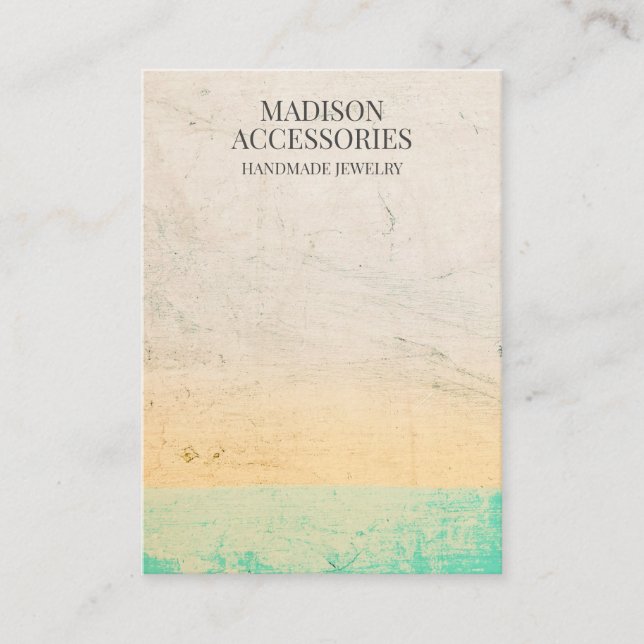 Texturierte, maßgeschneiderte Visitenkarten Visitenkarte (Vorderseite)