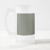 Texturierte Moosgrün Mattierte Bier Tasse - Anpass