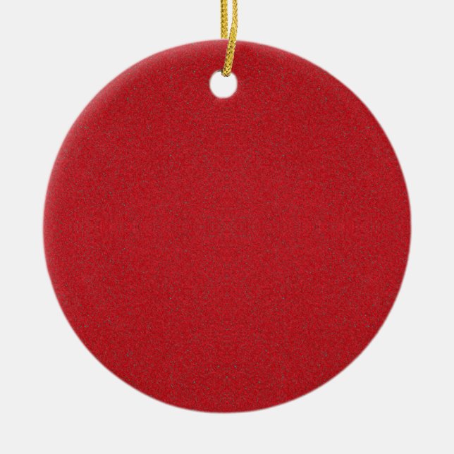 Texturierte Red Custom Ornament (Vorne)