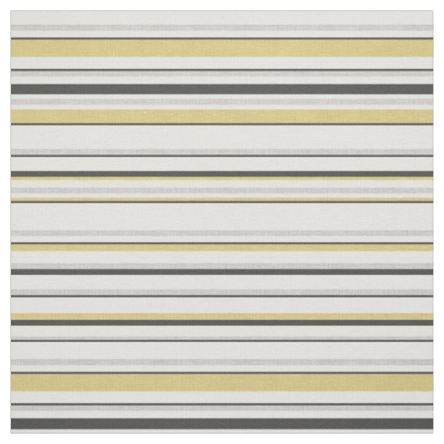 Texturierte Streifen Muster. Schwarz, Senf, grau Stoff (Muster)