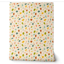 Texturierte Terrazzo-Fußketten - Creme
