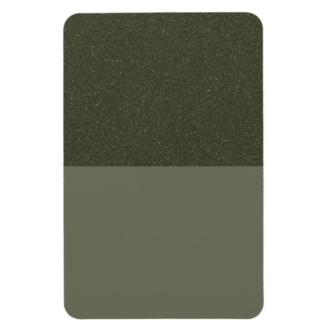 Texturierte Top Moss Green Custom Flexible Magnet (Vertikal)