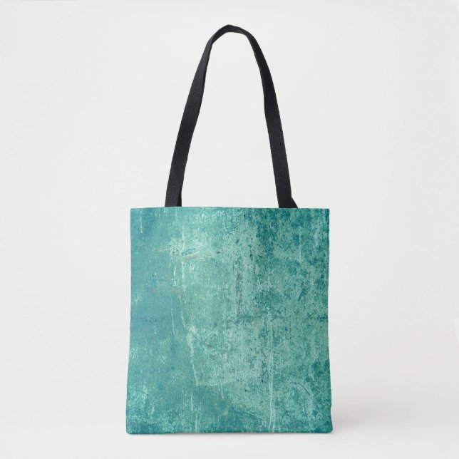 Texturierte Vintag gestrippte blaue Wand. Hintergr Tasche (Vorderseite)