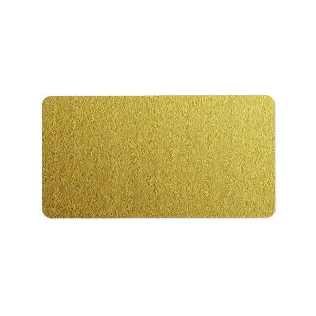 Texturierte Vorlage für Goldfolie Adressaufkleber (Vorne)