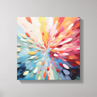Texturierte Wandkunst, Abstrakt Leinwanddruck