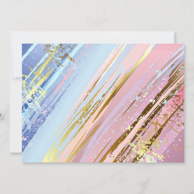 Texturierter rosa Hintergrund Ankündigung (Vorderseite)