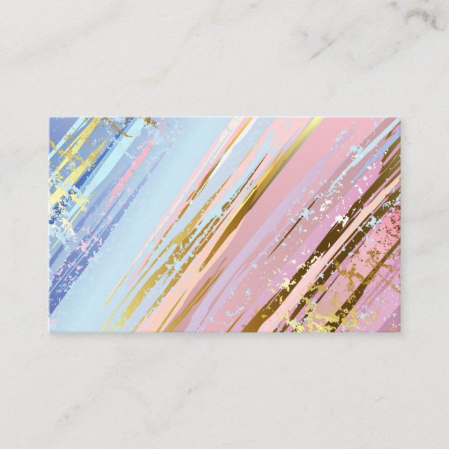Texturierter rosa Hintergrund Visitenkarte (Vorderseite)