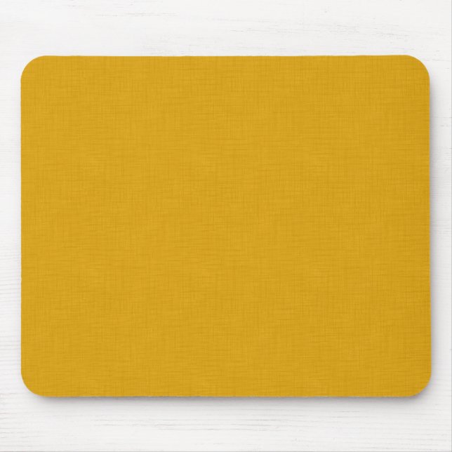 Texturiertes Dunkles Gold Mousepad (Vorne)