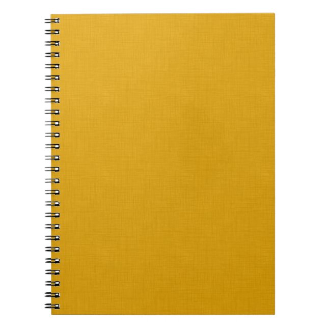 Texturiertes Dunkles Gold Notizblock (Vorderseite)