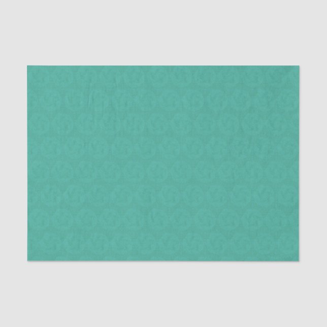 Texturiertes Grünbuch Seidenpapier (Vorderseite)