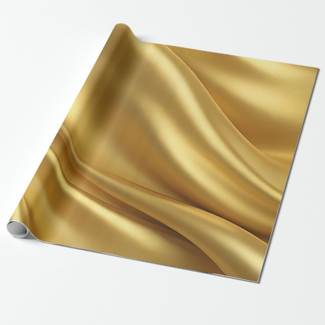 Texturiertes Papier aus Gold Geschenkpapier (Ungerollt)
