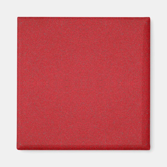 Texturiertes rotes Magnet - Benutzerdefiniertes Qu (Vorne)