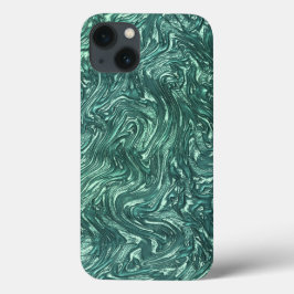 Texturjade und Blausengrün Case-Mate iPhone Hülle