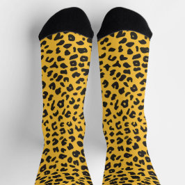 Texturleopard Socken