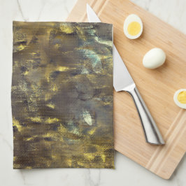 Texturmix aus groben Flecken und schmutzigen und " Geschirrtuch