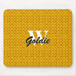 Texturmousepad mit Monogram Mousepad