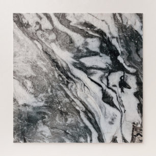 Texturmuster aus schwarzem und weißem Marmor