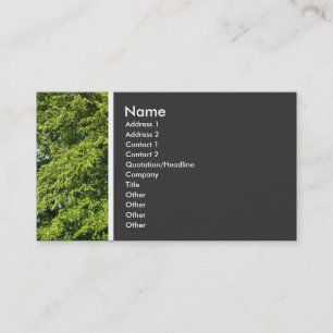 Texturstein (Bäume II) Visitenkarte