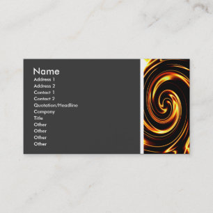 Texturstein (Swirl) - III Visitenkarte