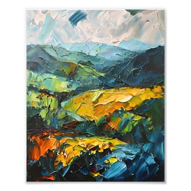 Texturszene Fotodruck (Vorne)