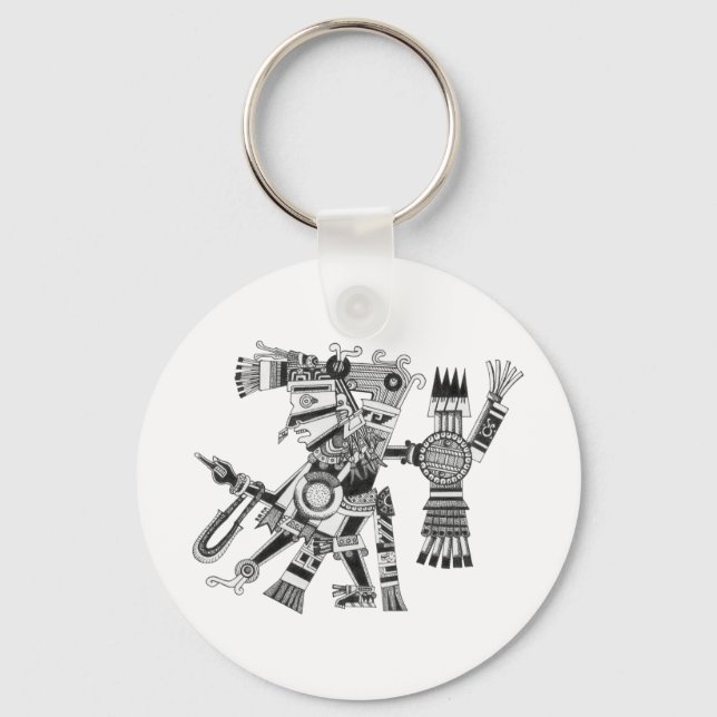 TEZCATLIPOCA SCHLÜSSELANHÄNGER (Vorderseite)