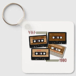 Tezeta Throwback Tunes Kassettenband Schlüsselanhänger
