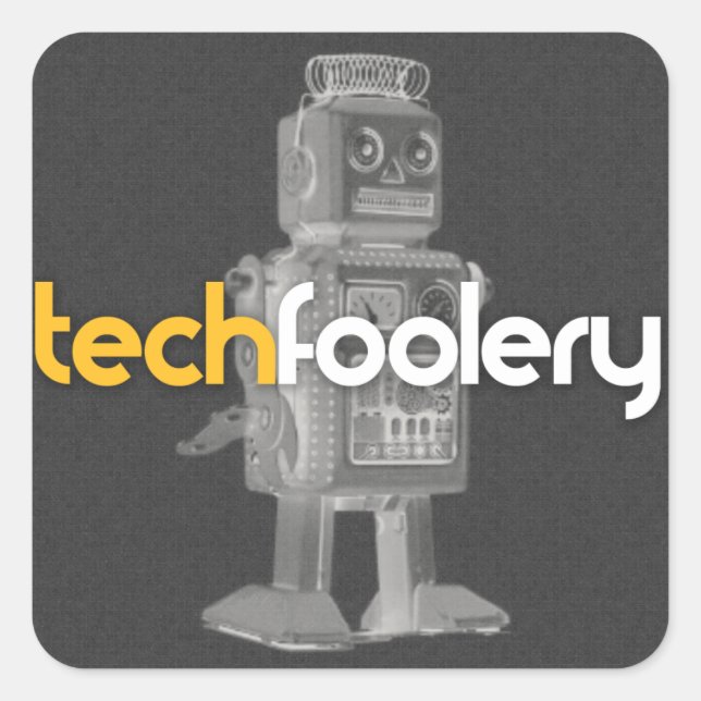 TF Robot-Logo - Aufkleber (Vorderseite)