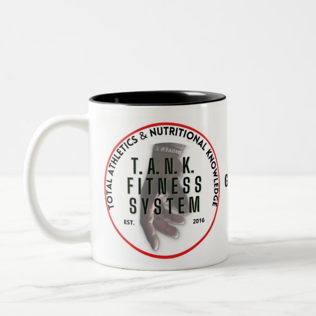 TFS Schwarz-Weiß-Kaffeetasse oder Teetasse  (Links)