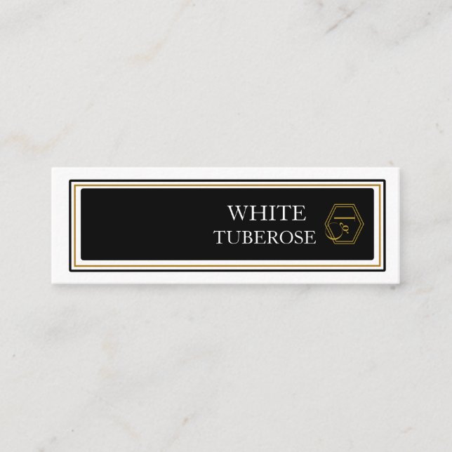 tg-Geruchprobenehmerkarte Mini Visitenkarte (Vorderseite)